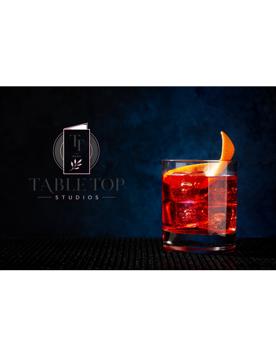 Signature cocktail by Table Top Studio